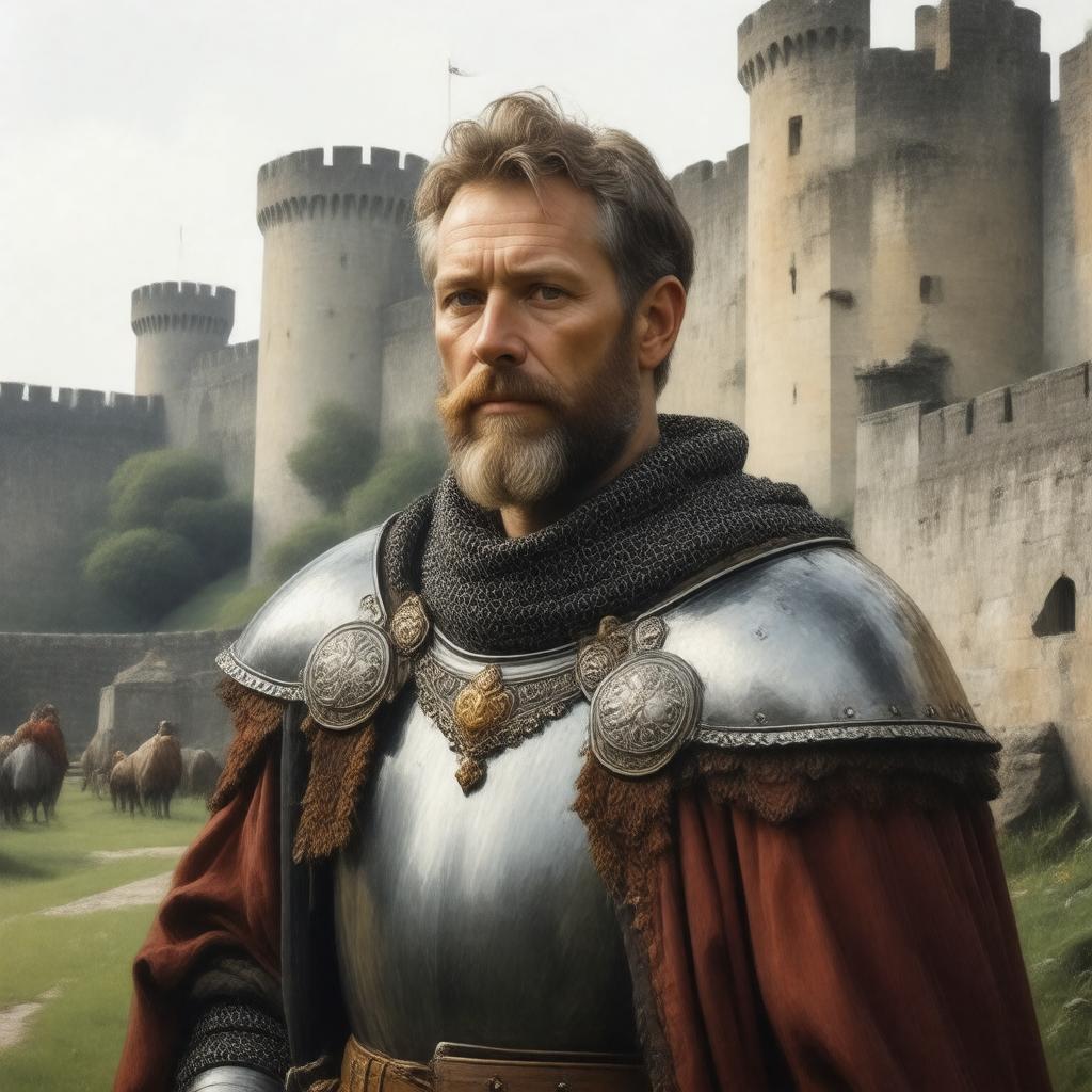 AI-created image of 2nd Earl of Leicester