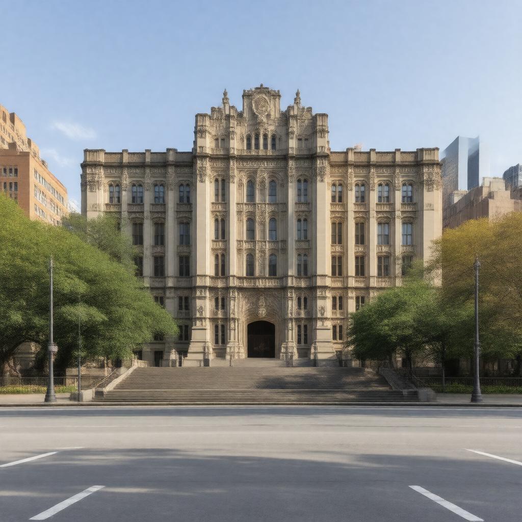 AI-created image of 3009 Broadway, New York, NY 10027