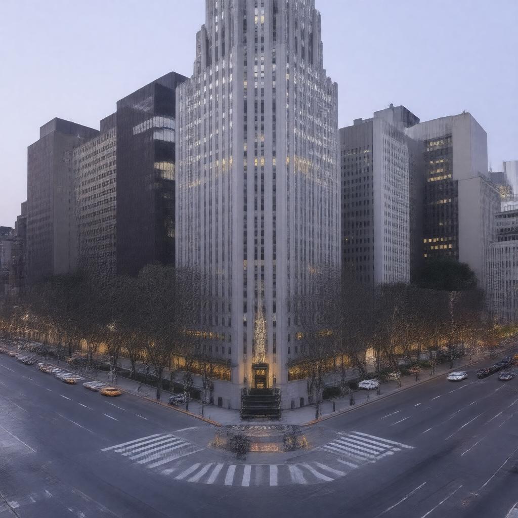 AI-created image of 30 Rock