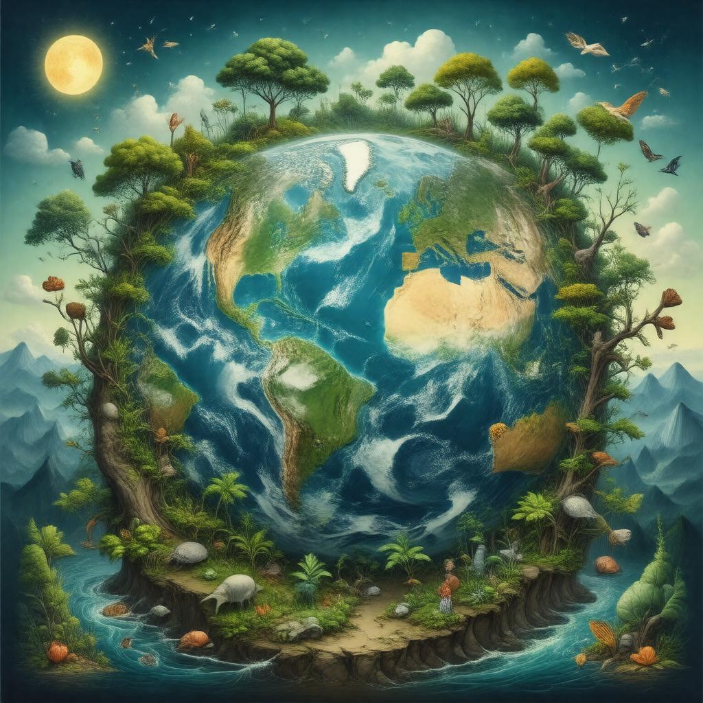 AI-created image of 30 by 30 campaign