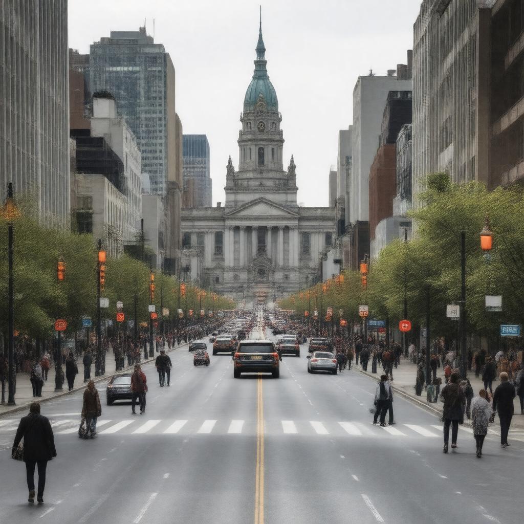 AI-created image of 30th Street