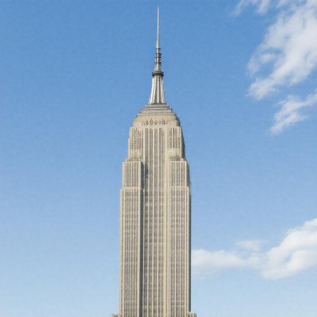 AI-created image of 350 Fifth Avenue