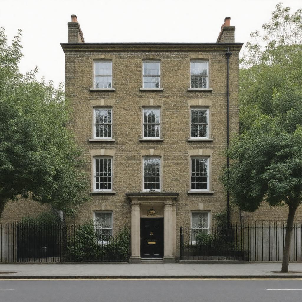 AI-created image of 39a Canonbury Square, Islington, London