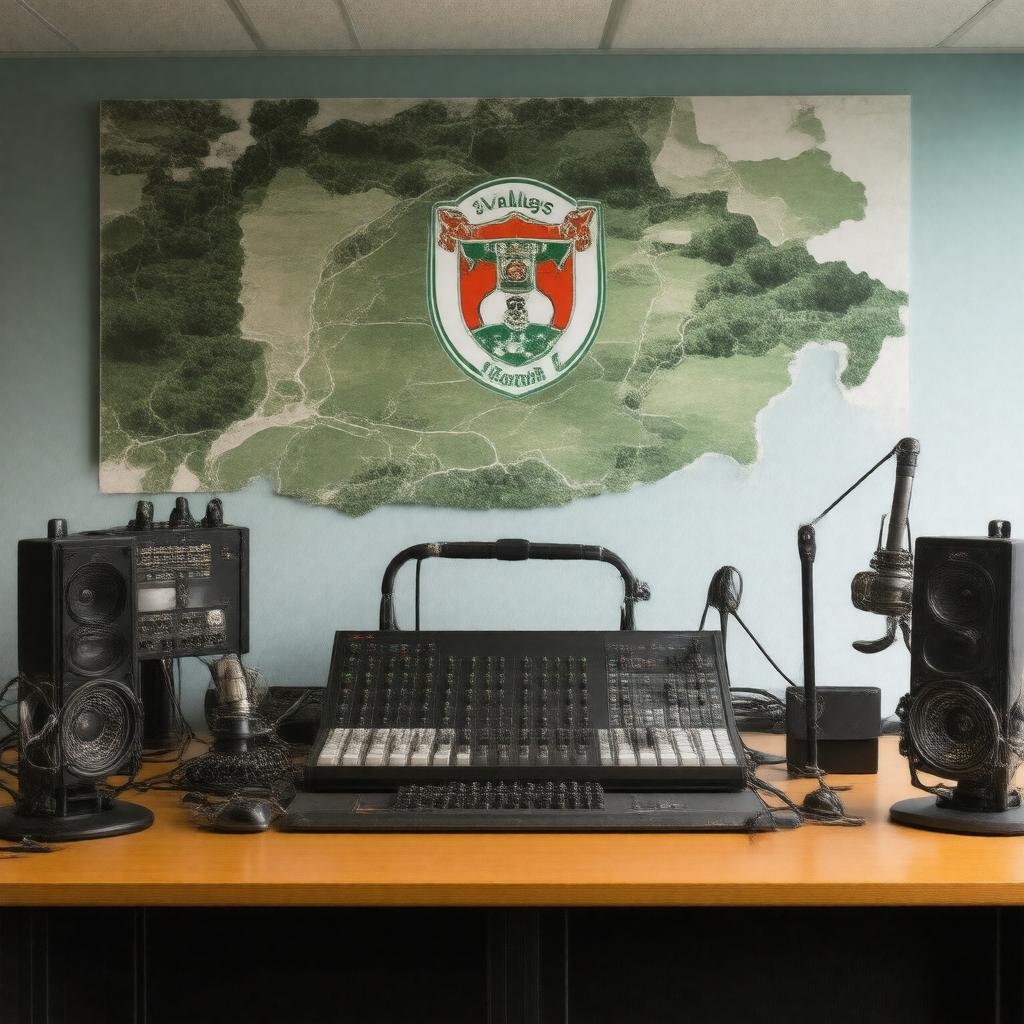 AI-created image of 3 Valleys Radio