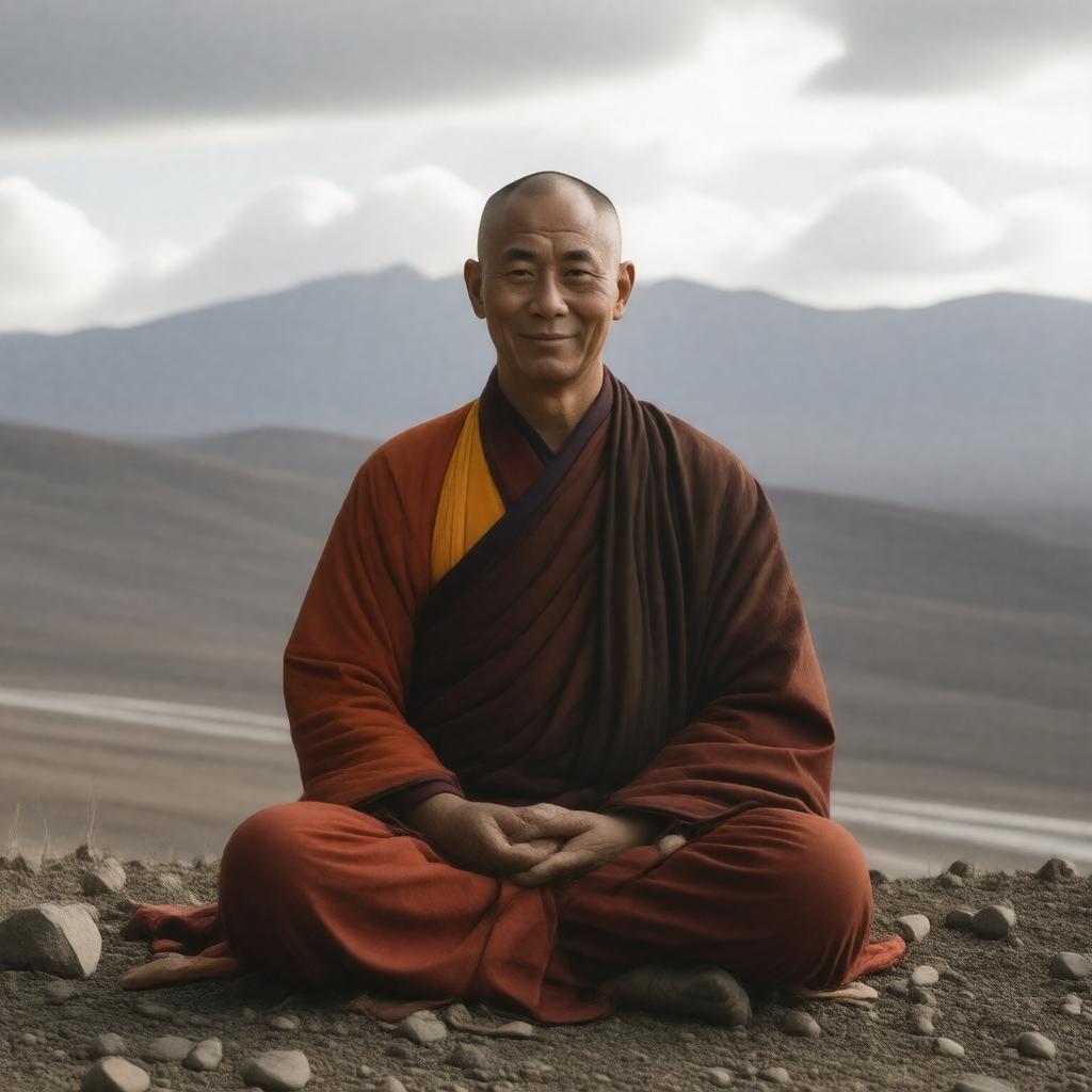 AI-created image of 3rd Dalai Lama