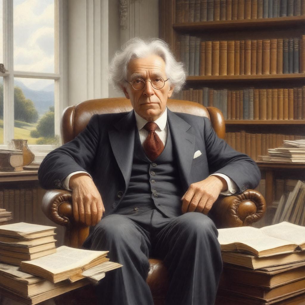 AI-created image of 3rd Earl Russell