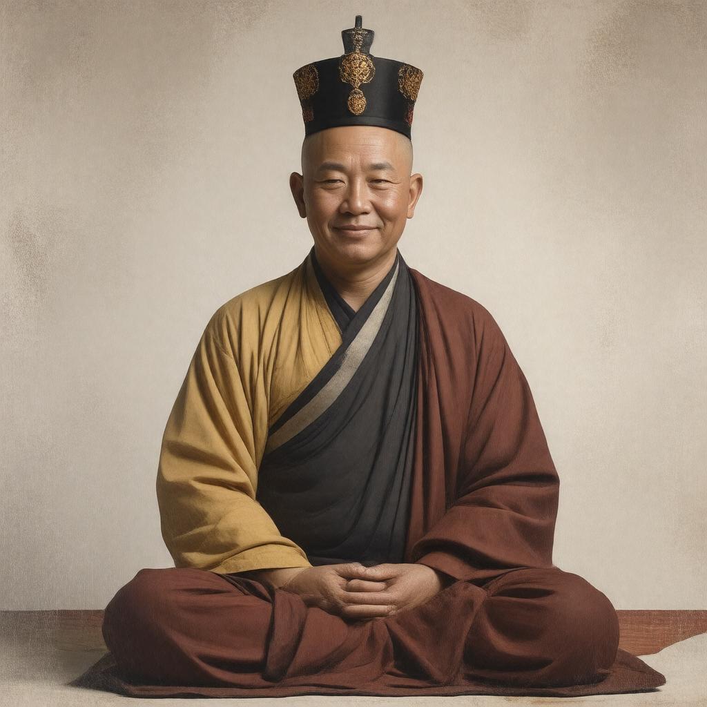 AI-created image of 3rd Karmapa Rangjung Dorje
