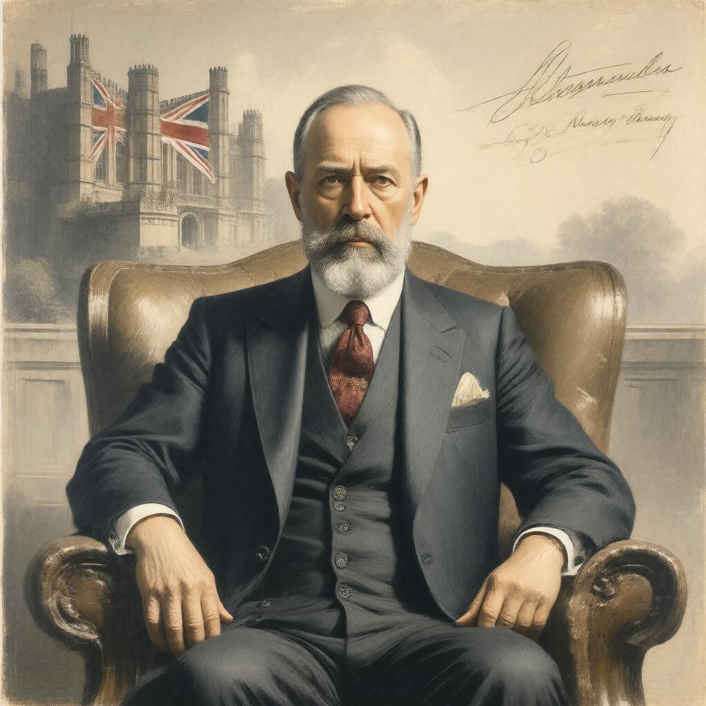 AI-created image of 3rd Marquess of Salisbury