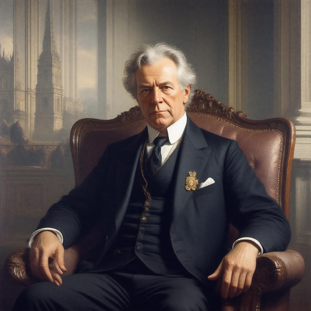 AI-created image of 3rd Viscount Palmerston