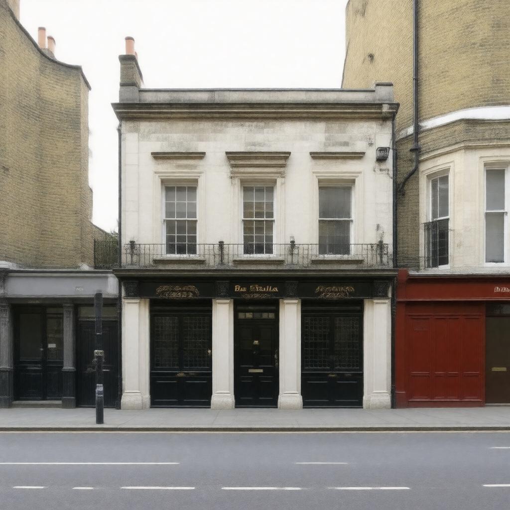 Click to view larger image AI-created image of 47 Frith Street, Soho, London