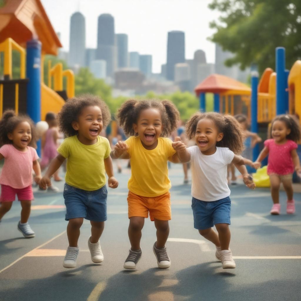 Click to view larger image AI-created image of 4Sho4Kids Foundation