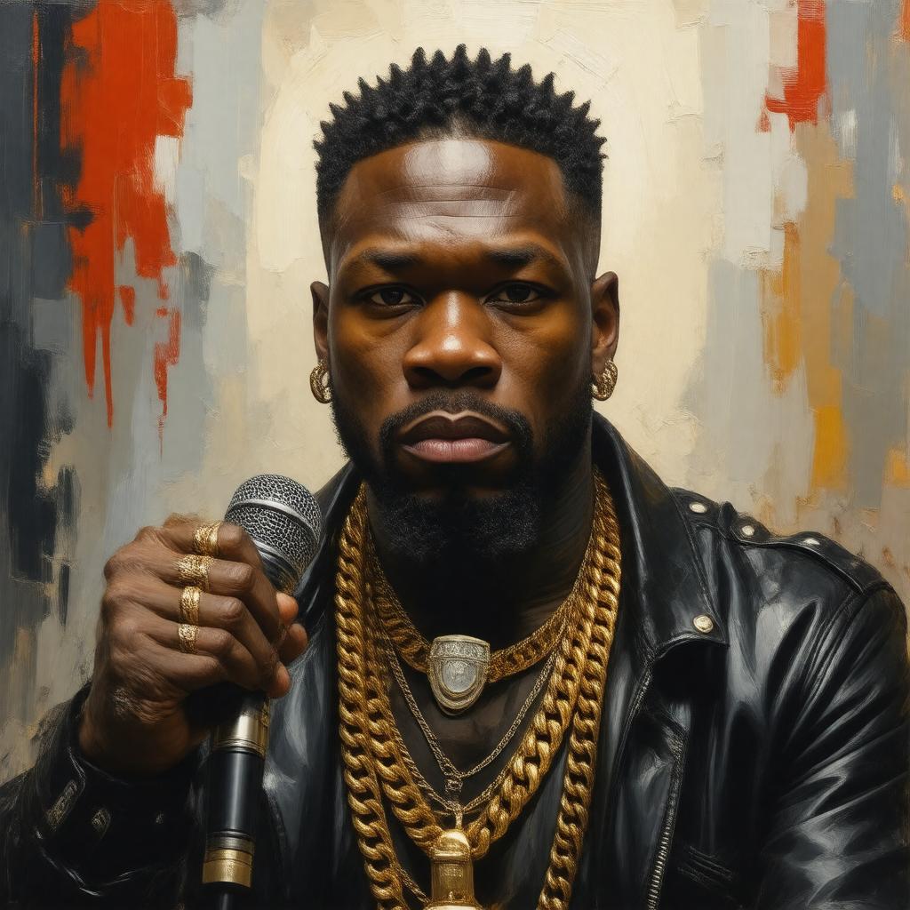 AI-created image of 50 Cent