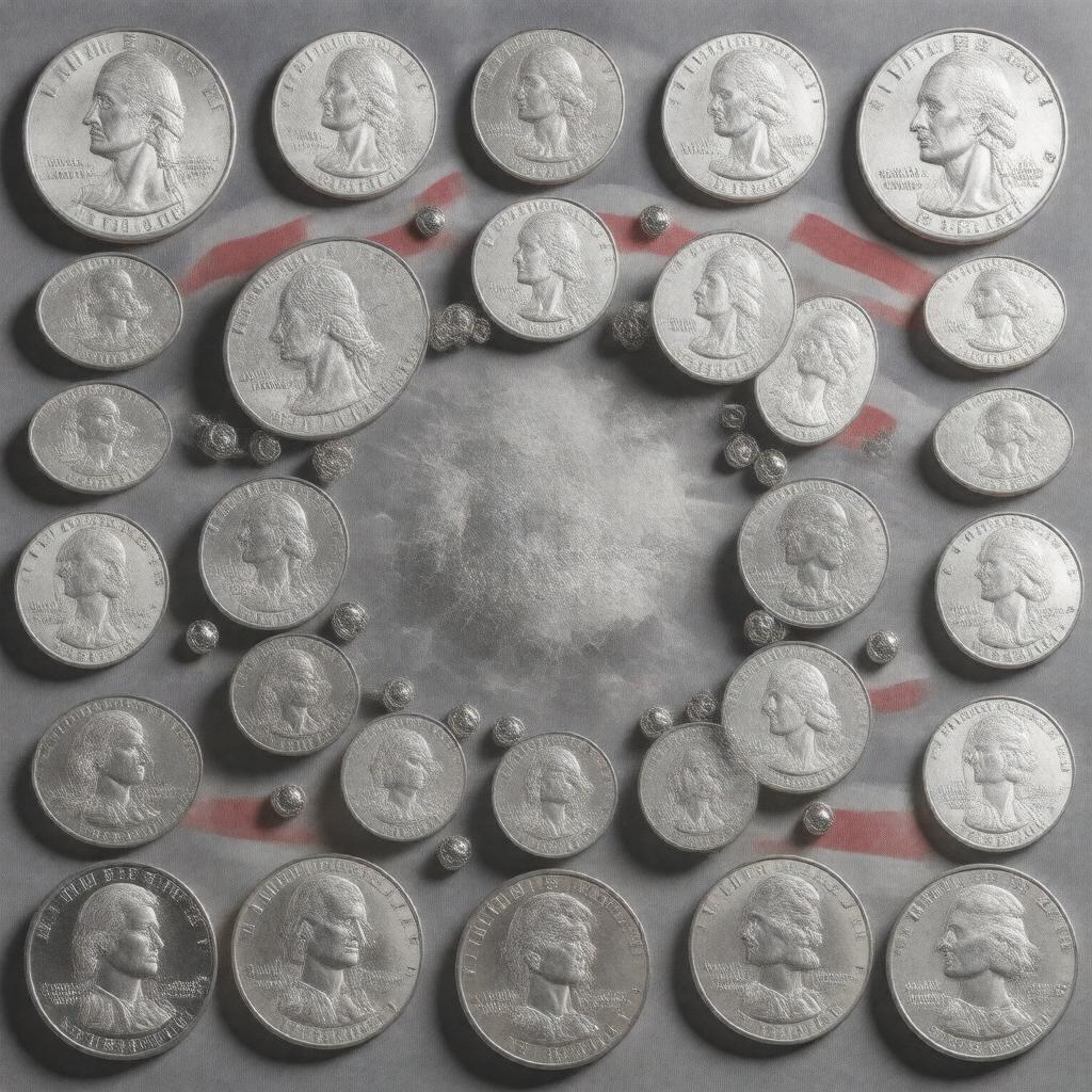 AI-created image of 50 State Quarters