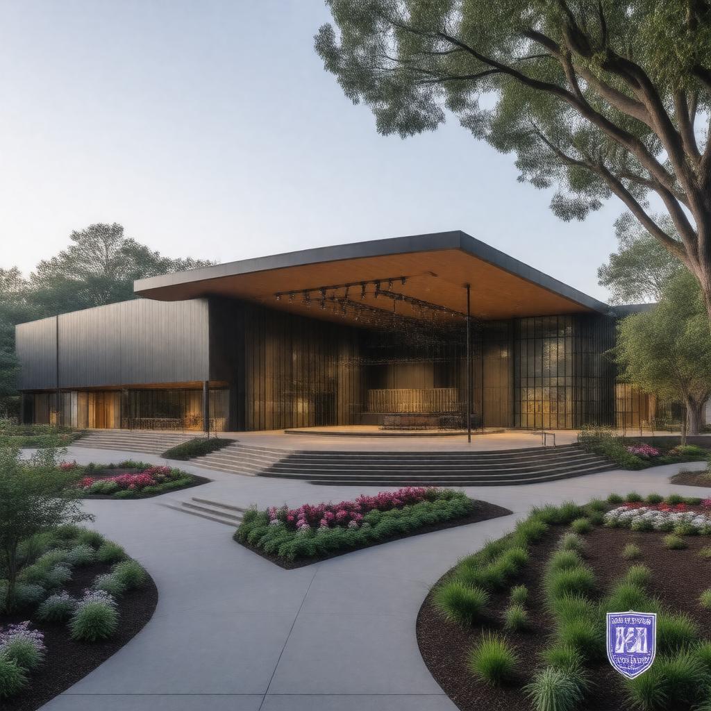 AI-created image of ’62 Center for Theatre and Dance