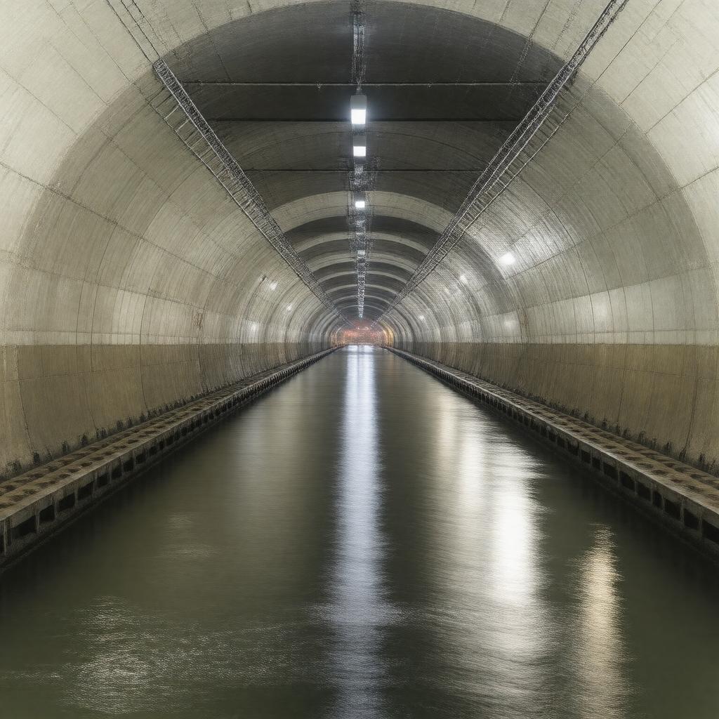 AI-created image of 63rd Street Tunnel