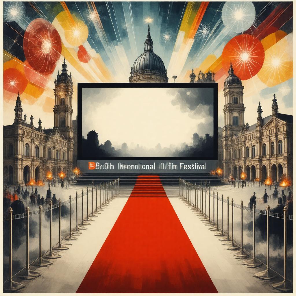 AI-created image of 68th Berlin International Film Festival