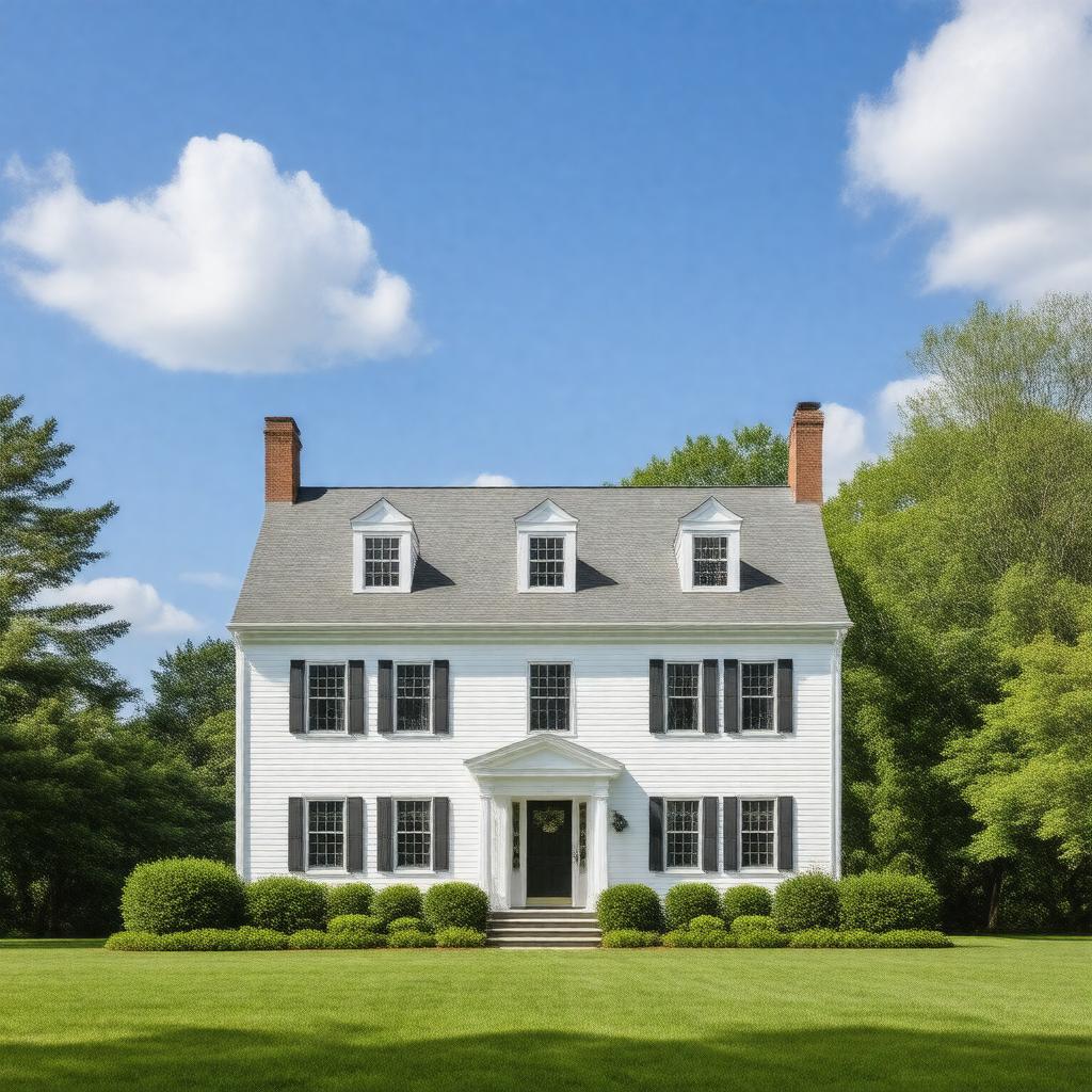 AI-created image of 735 Nod Hill Road, Wilton, Connecticut