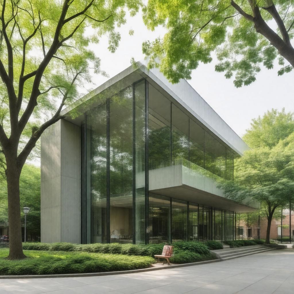 AI-created image of 75 Amherst Street, Cambridge, MA 02139