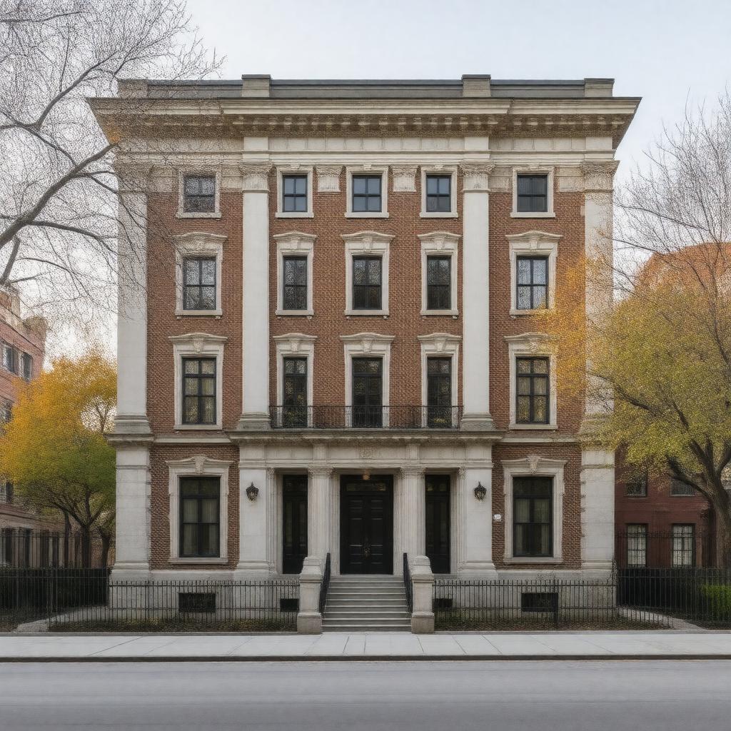 AI-created image of 765 Commonwealth Avenue, Boston, MA 02215