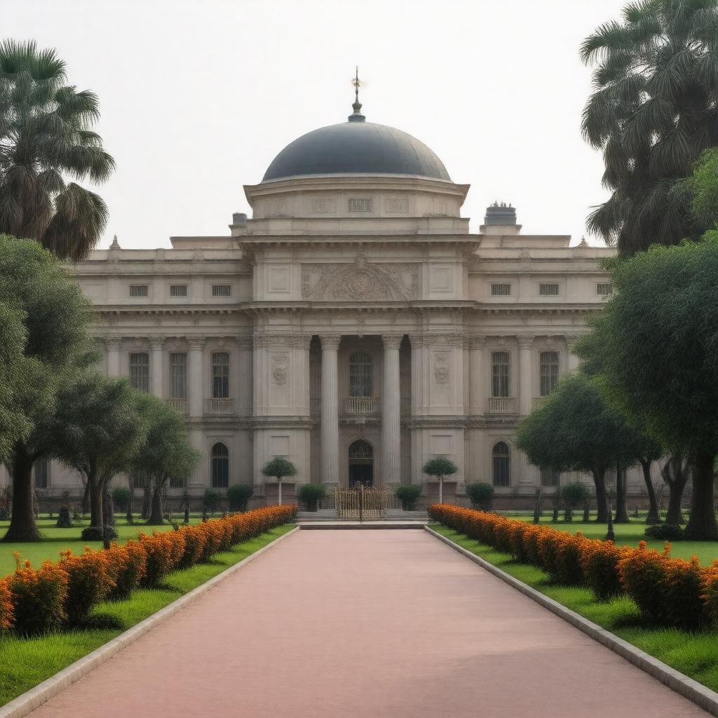 AI-created image of 7, Lok Kalyan Marg, New Delhi