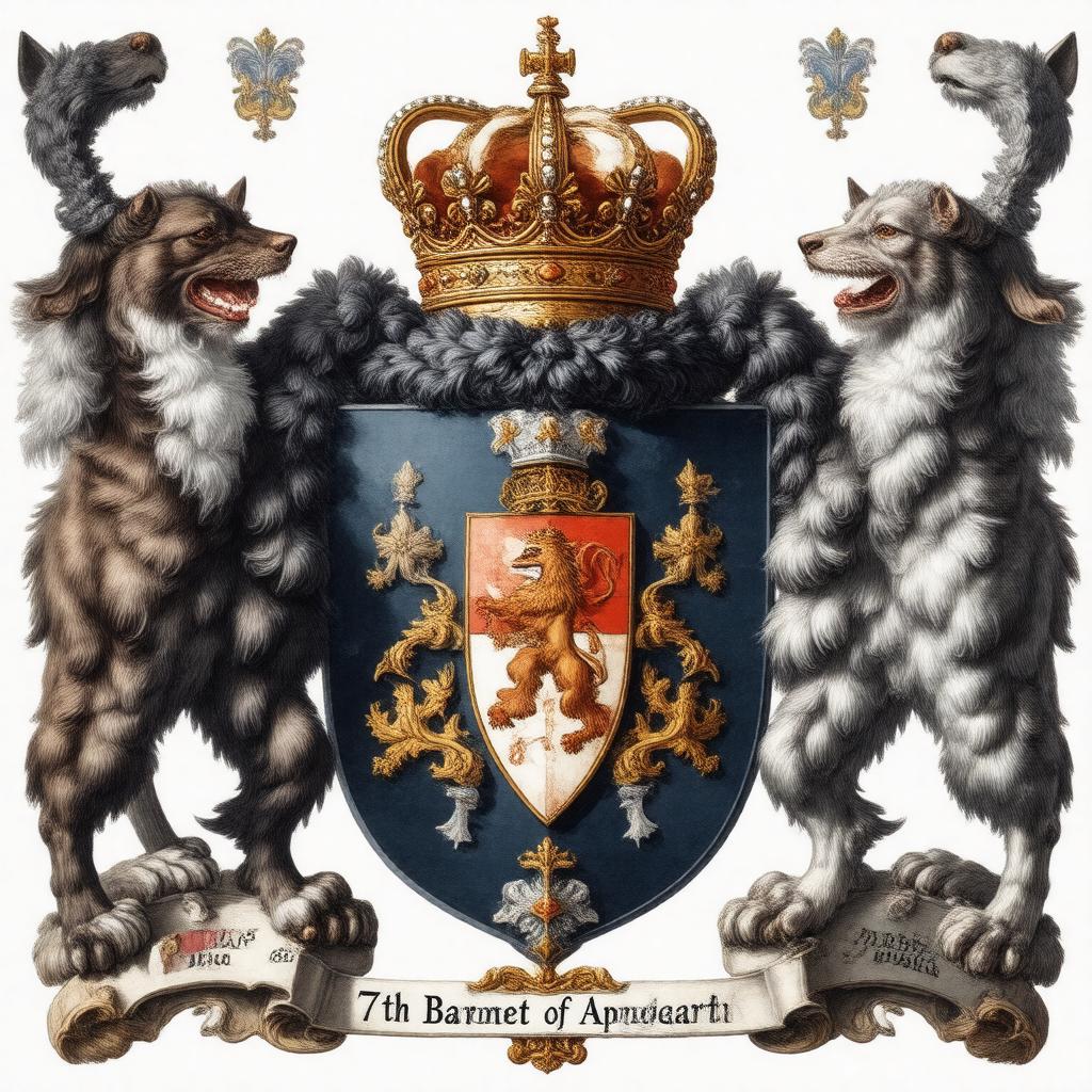 AI-created image of 7th Baronet of Applegarth