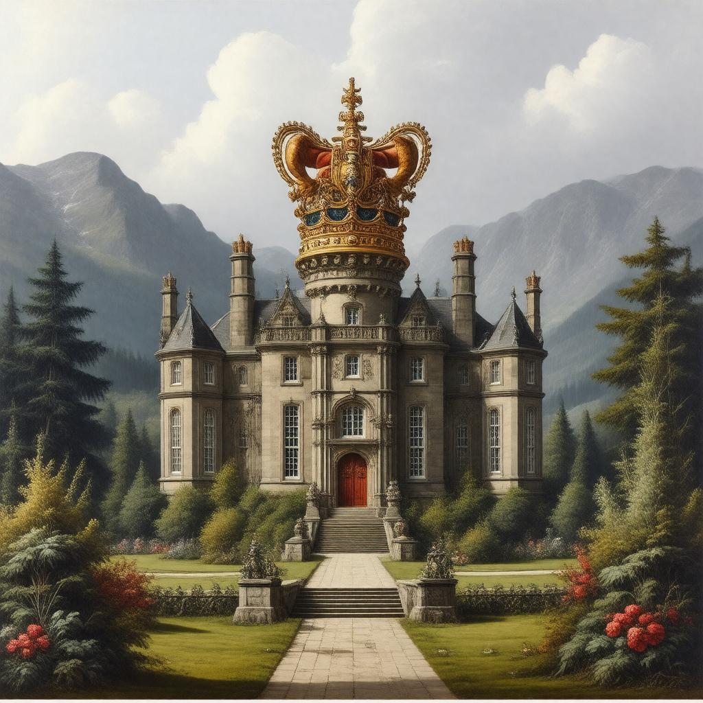 AI-created image of 7th Baronet of Coul