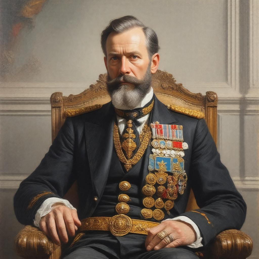 AI-created image of 7th Marquess of Salisbury