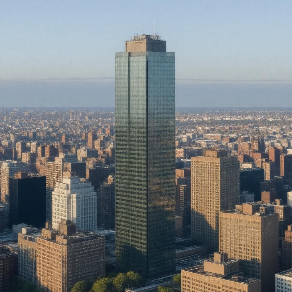AI-created image of 800 Boylston Street