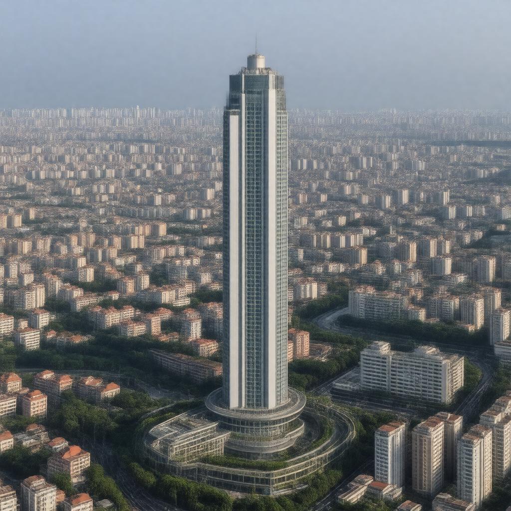 AI-created image of 85 Sky Tower