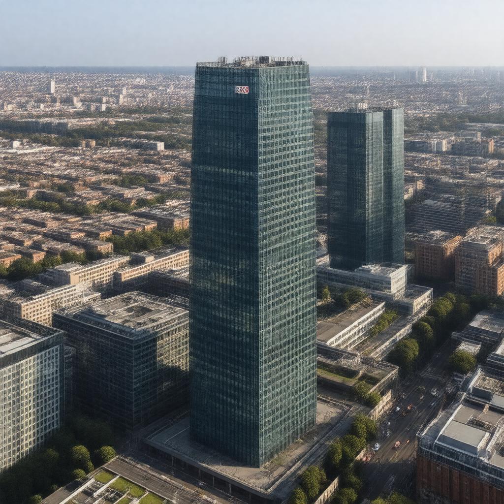 Click to view larger image AI-created image of 8 Canada Square