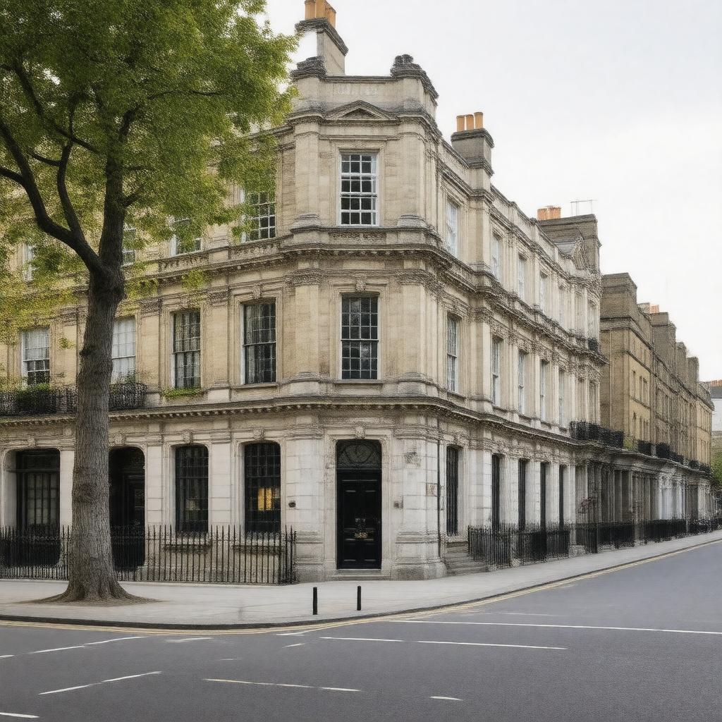 Click to view larger image AI-created image of 8 John Adam Street, London, WC2N 6EZ, United Kingdom