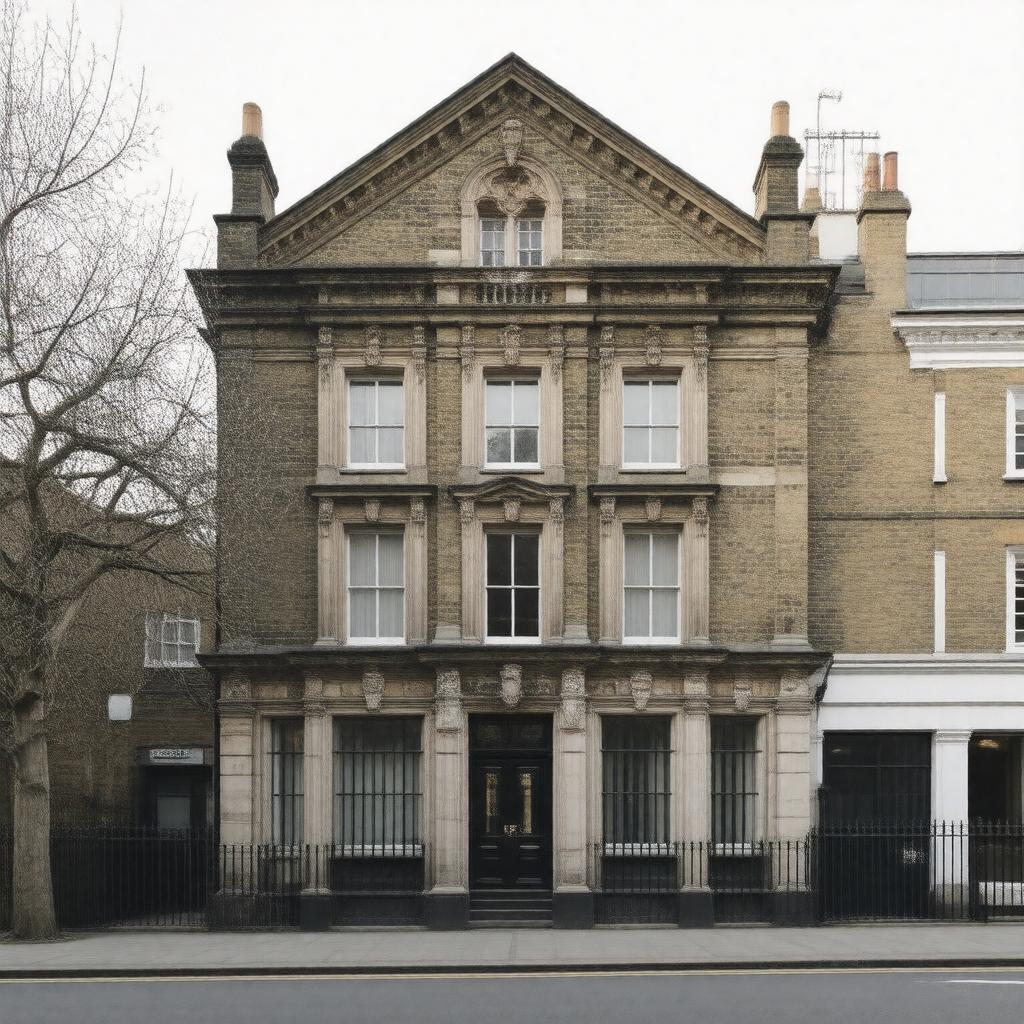 AI-created image of 96-98 Pentonville Road