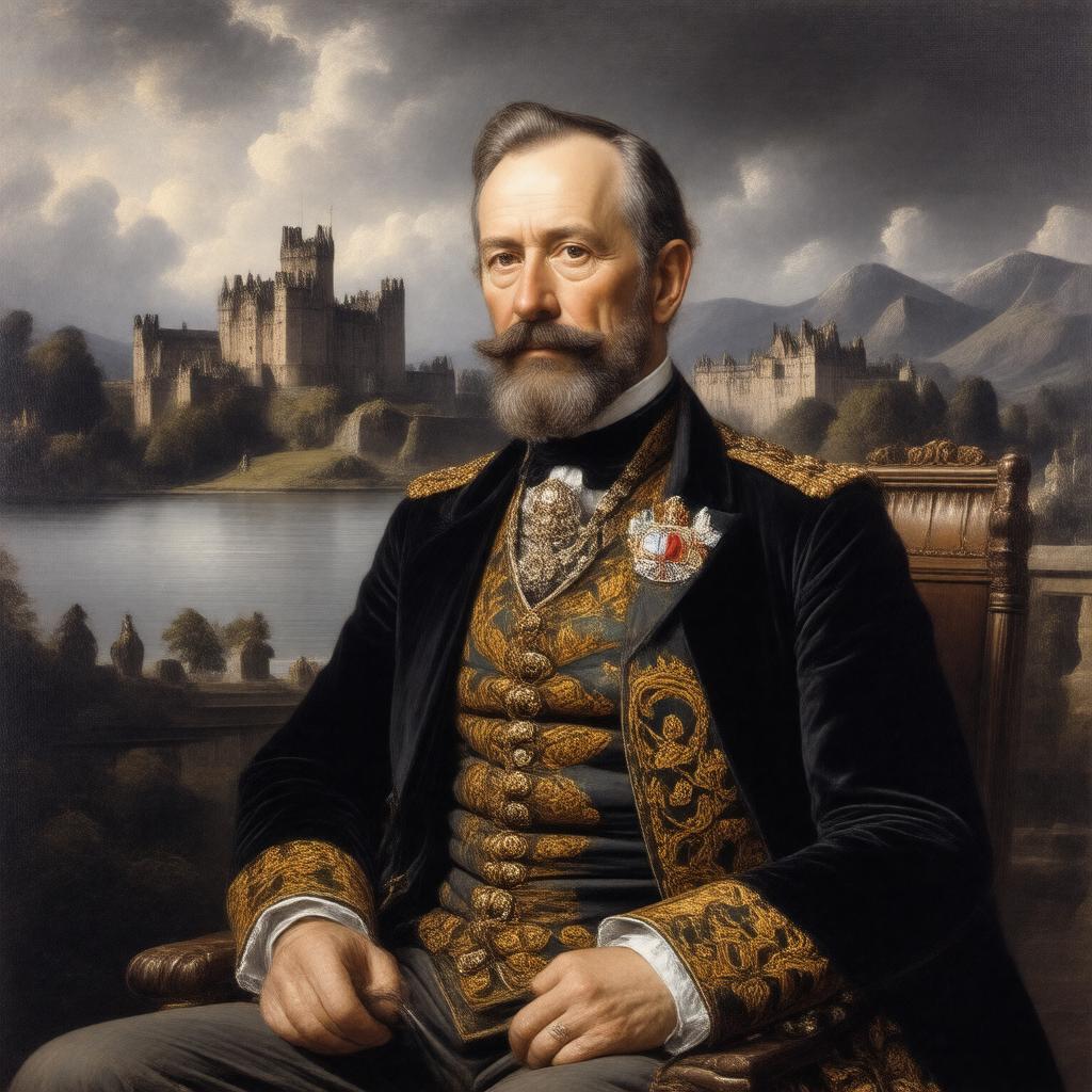 AI-created image of 9th Duke of Argyll