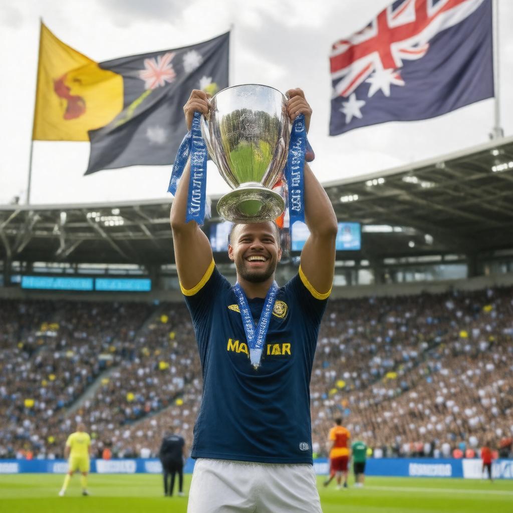 AI-created image of A-League Championship