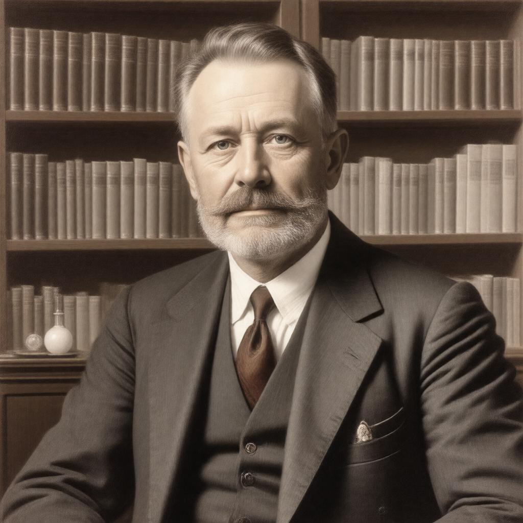 AI-created image of A. A. Noyes