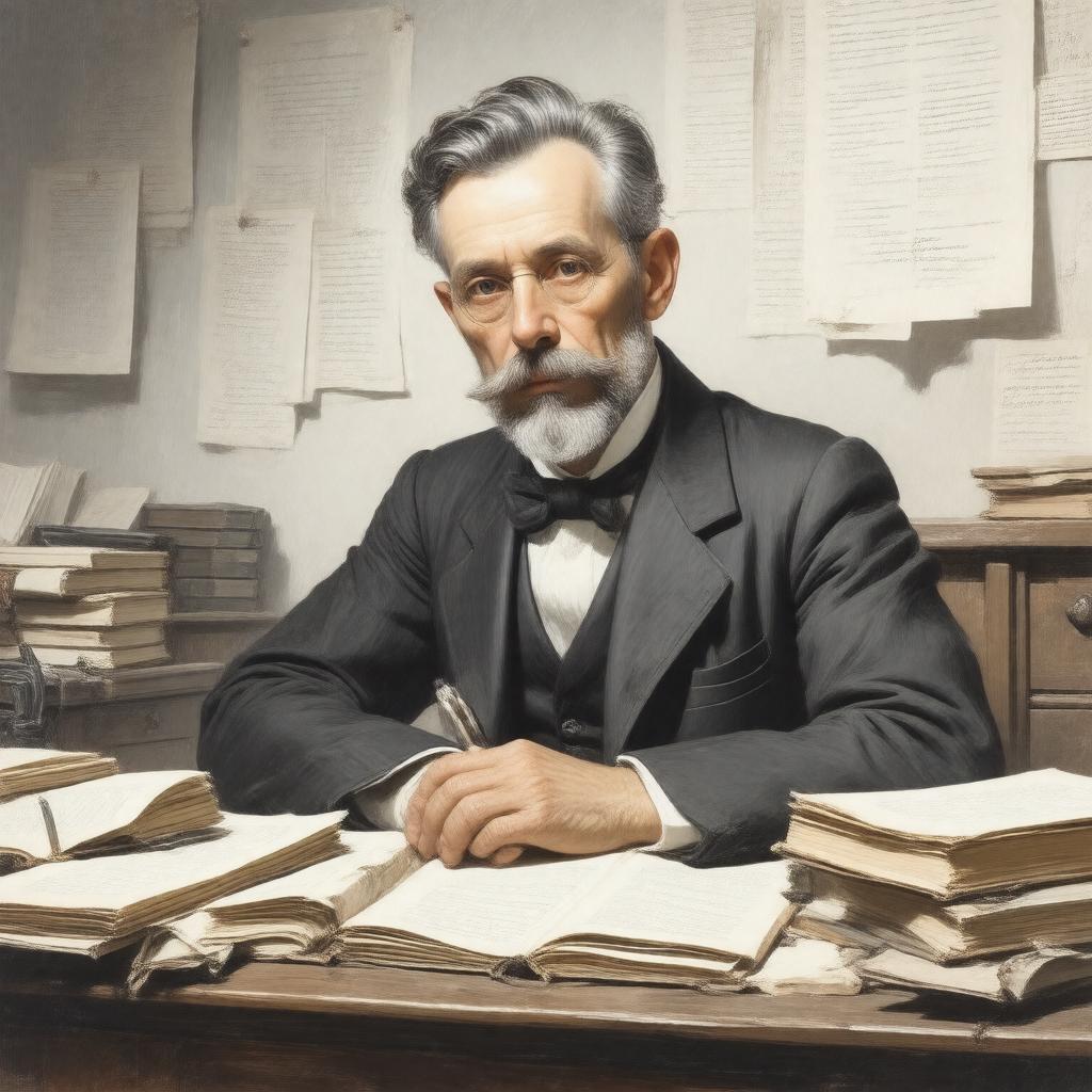 AI-created image of A. J. Carruthers