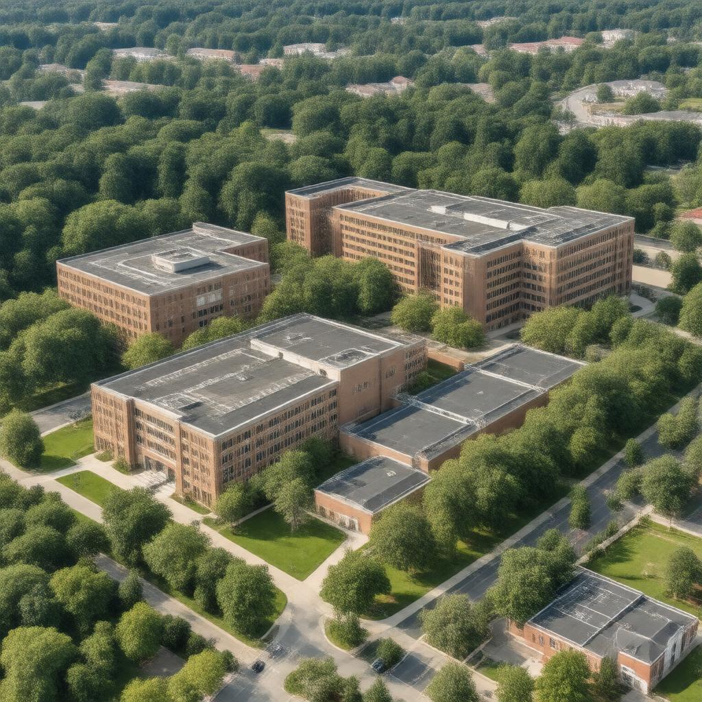 AI-created image of A. James Clark School of Engineering