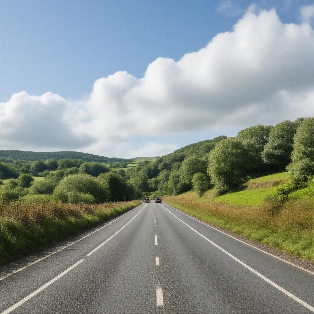 AI-created image of A3125 road