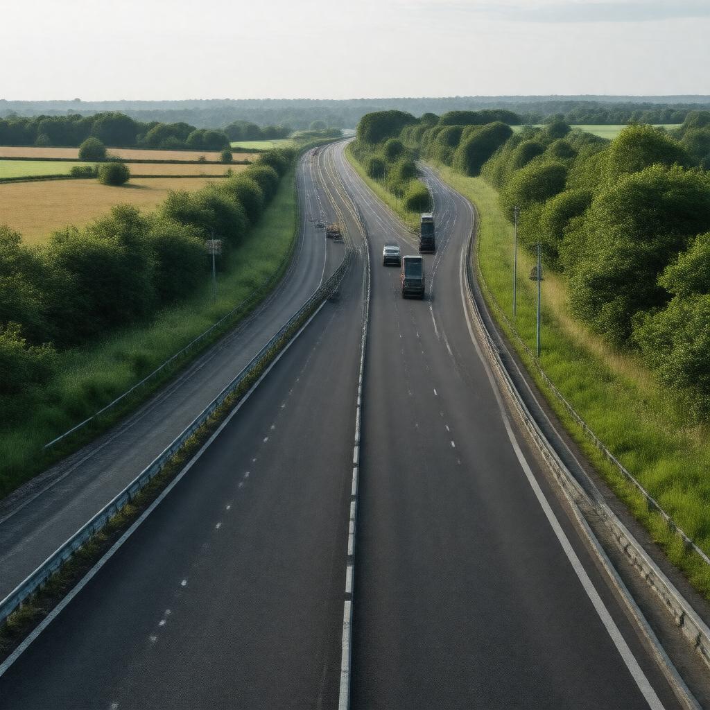 AI-created image of A3 road