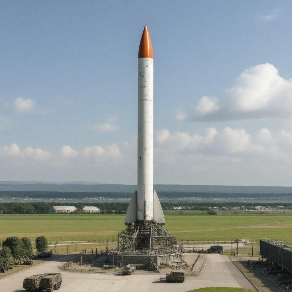 AI-created image of A4 rocket