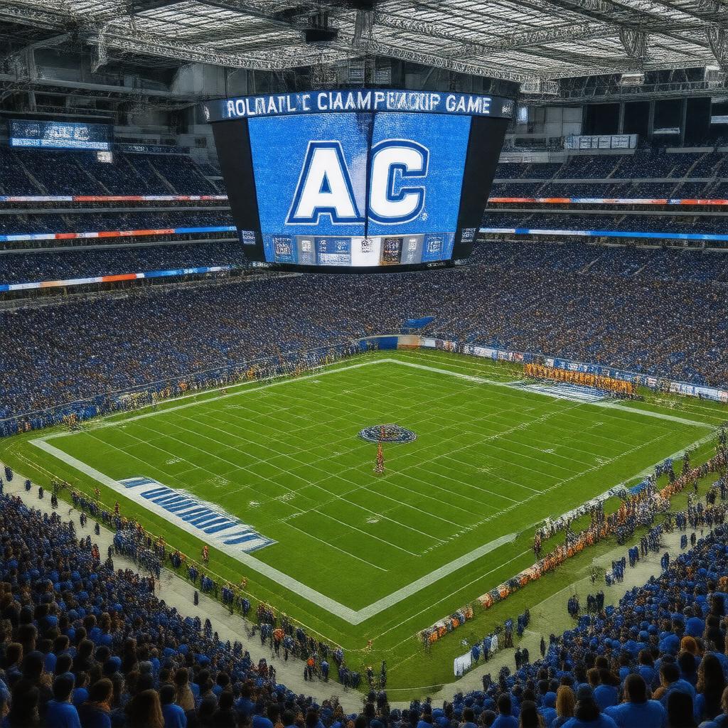 AI-created image of ACC Football Championship Game