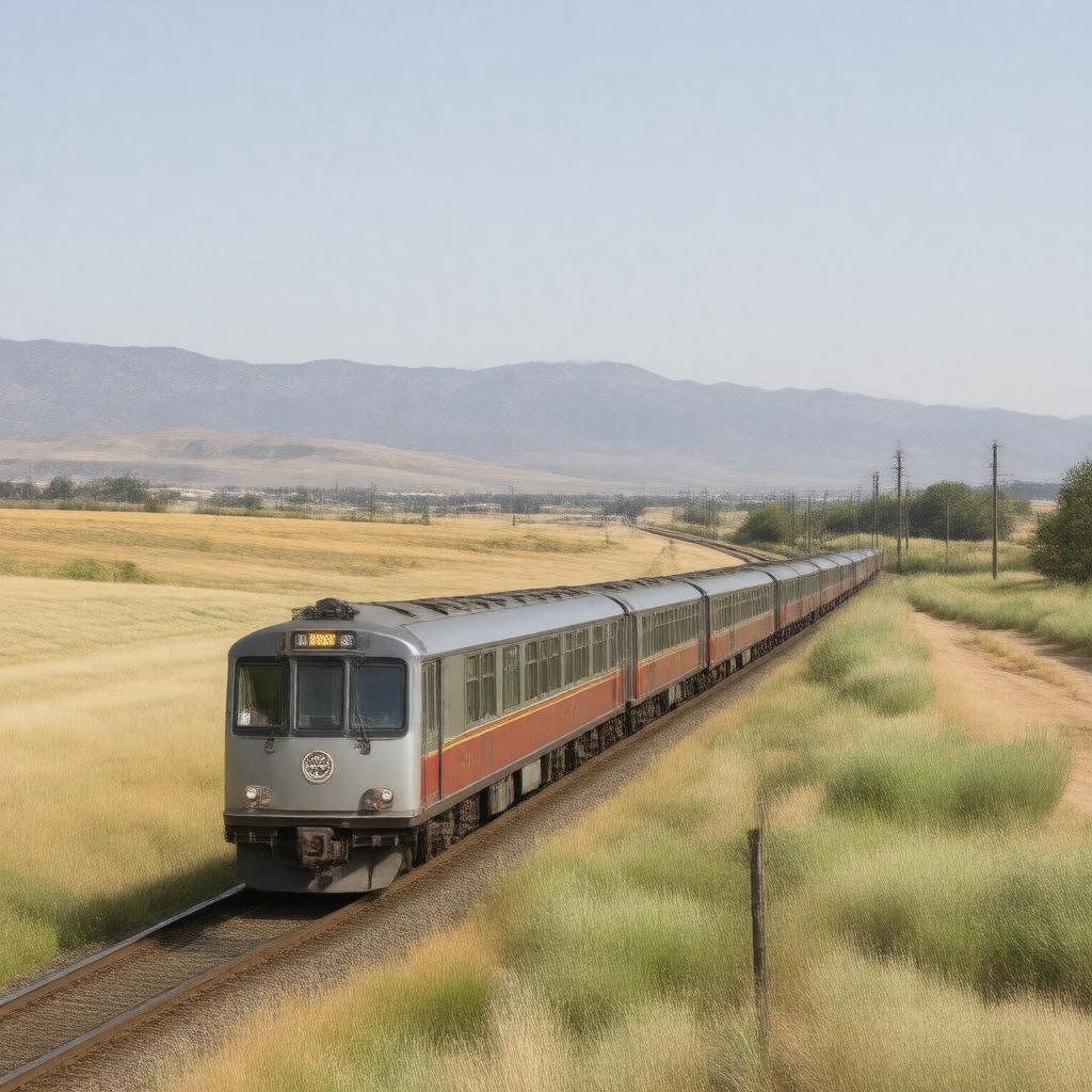 AI-created image of ACE (Altamont Corridor Express)