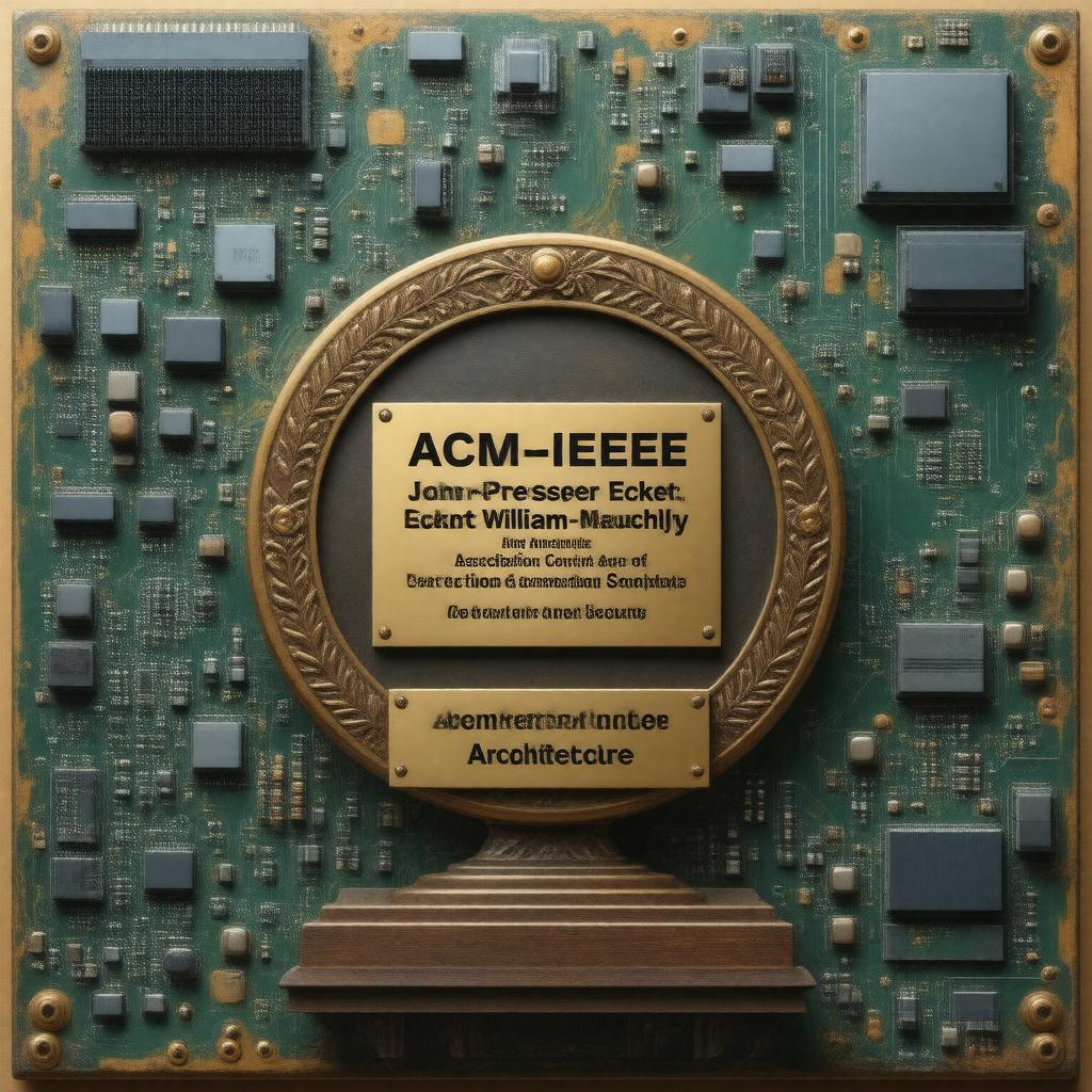 AI-created image of ACM-IEEE Eckert-Mauchly Award