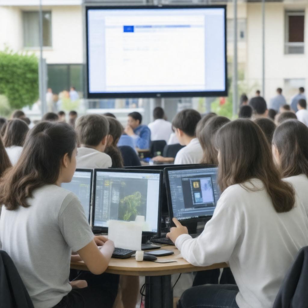 AI-created image of ACM International Collegiate Programming Contest