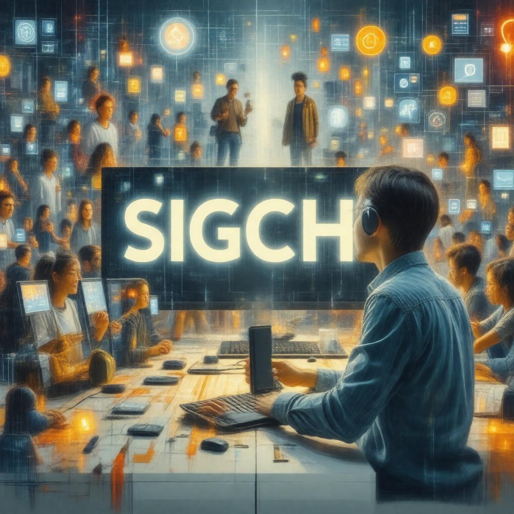 AI-created image of ACM SIGCHI