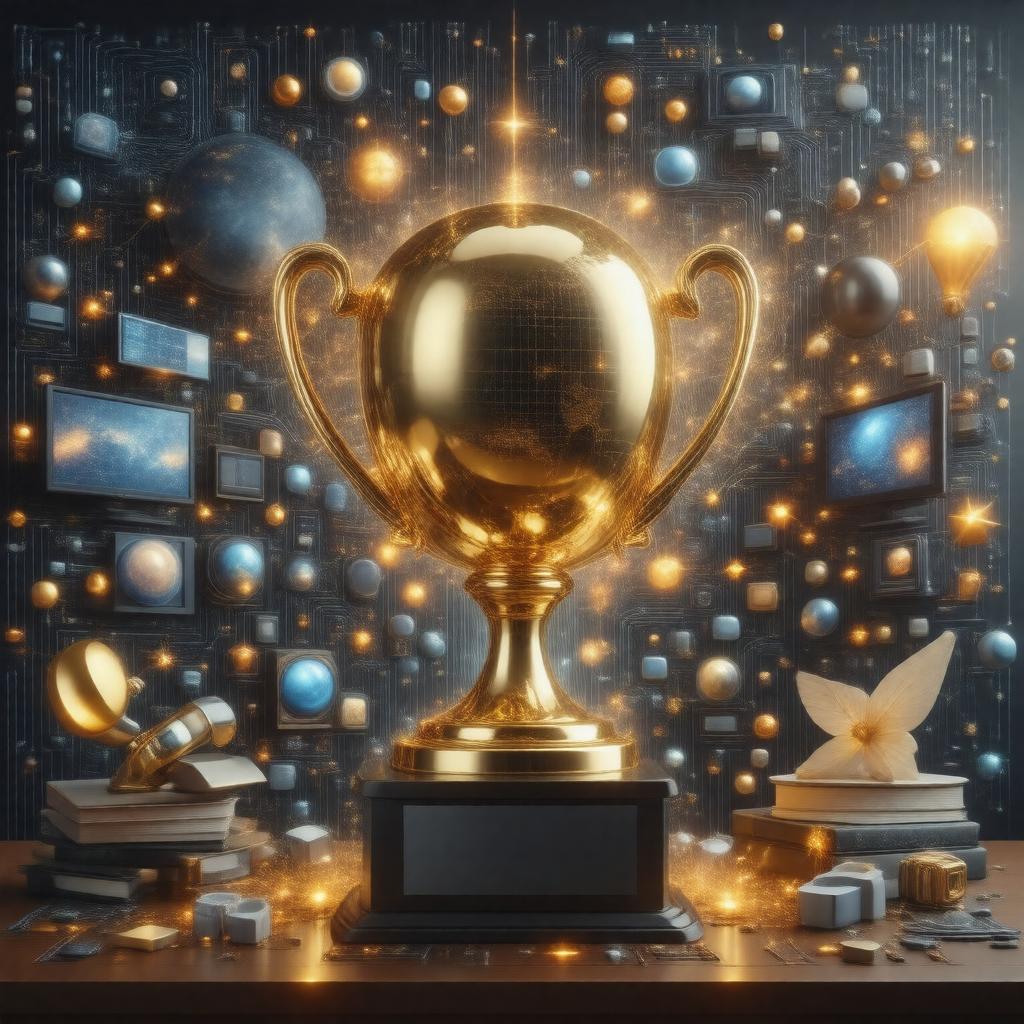 Click to view larger image AI-created image of ACM SIGGRAPH Computer Graphics Achievement Award