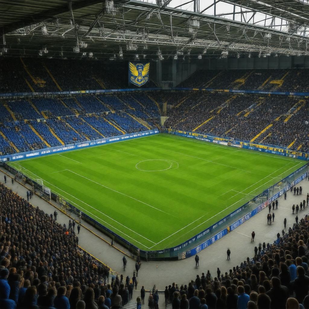AI-created image of AFC Wimbledon