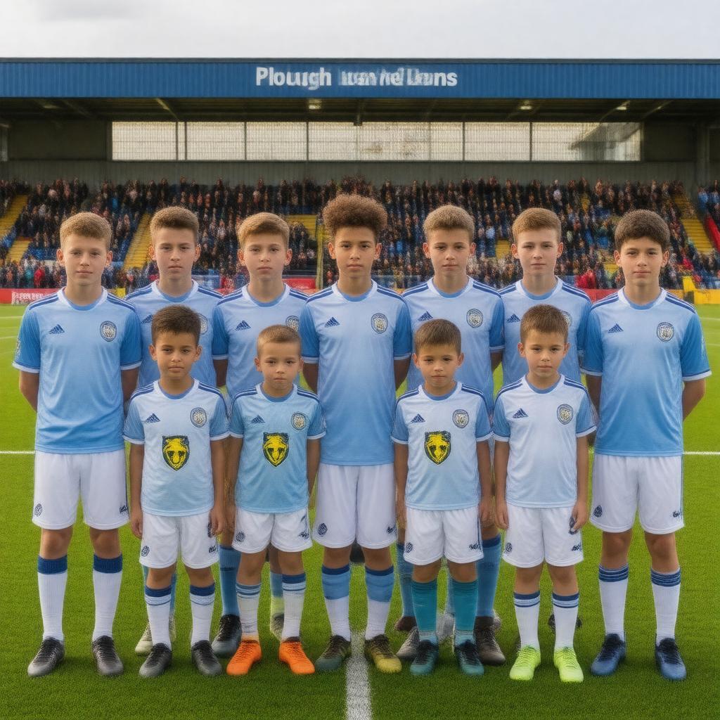 AI-created image of AFC Wimbledon Under-18s