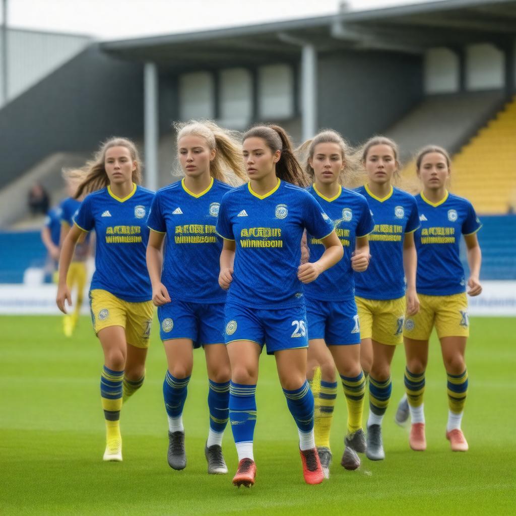 AI-created image of AFC Wimbledon Women