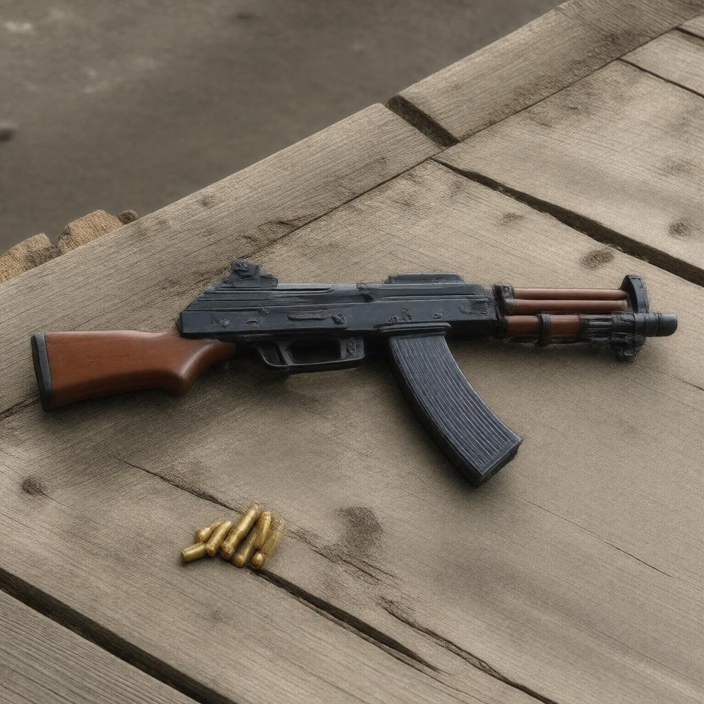 AI-created image of AK-47